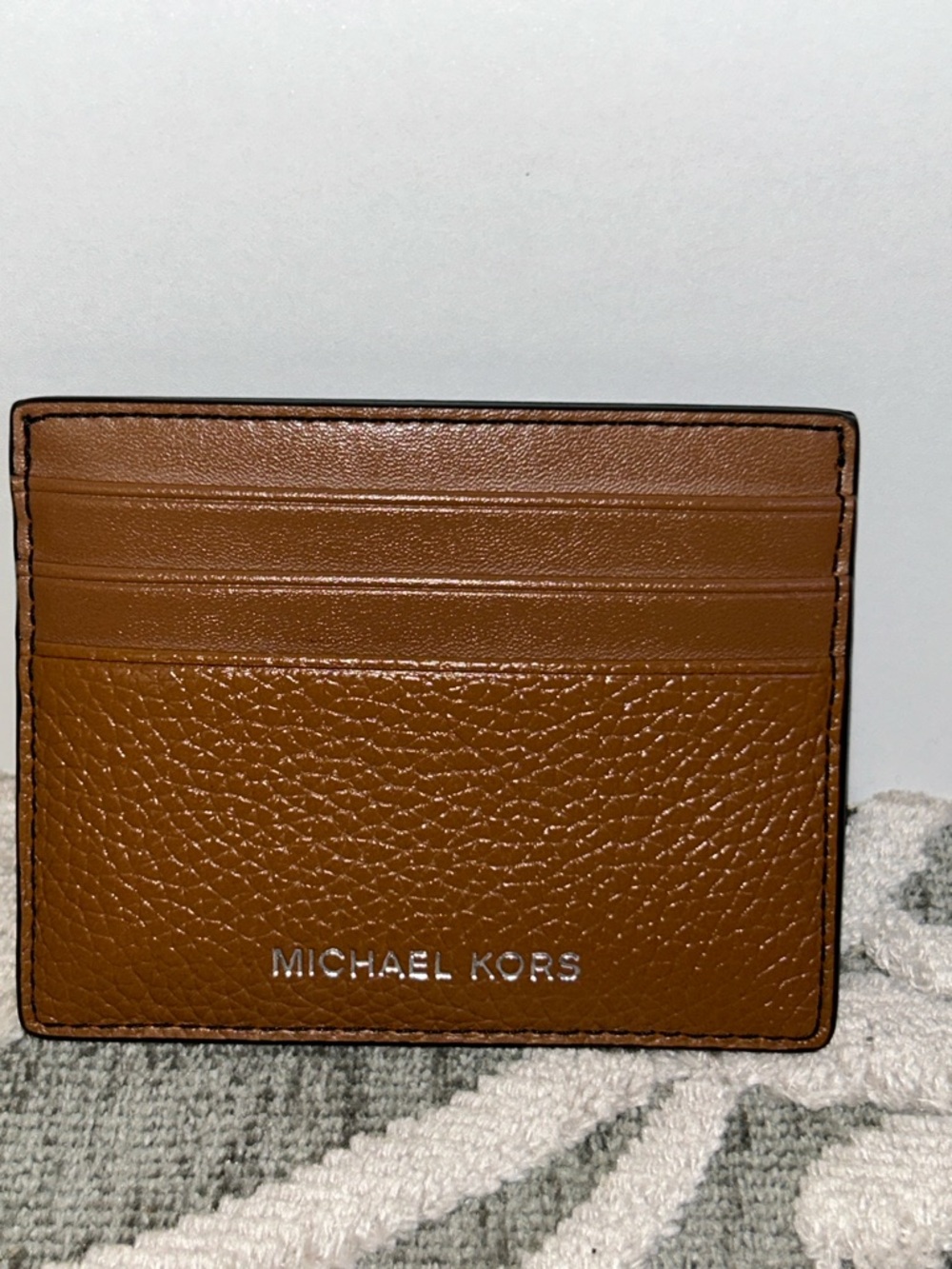 NWT Michael Kors leather Card Case